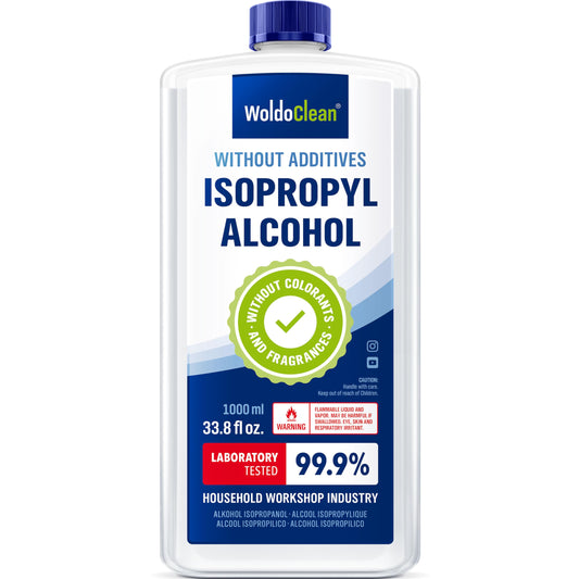 Isopropanolo Alcool Puro al 99.9% Isopropilico Detergente - IPA 1 litro