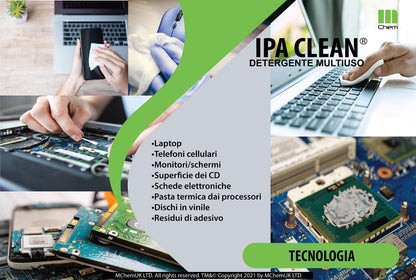 IPA Clean, Isopropanolo, Alcool Isopropilico, Alcool puro al 99,9%, Pulizia Stampanti 3D, Elettronica, Detergente per Vaschette ad Ultrasuoni, Multiuso - tanica da 5 litri