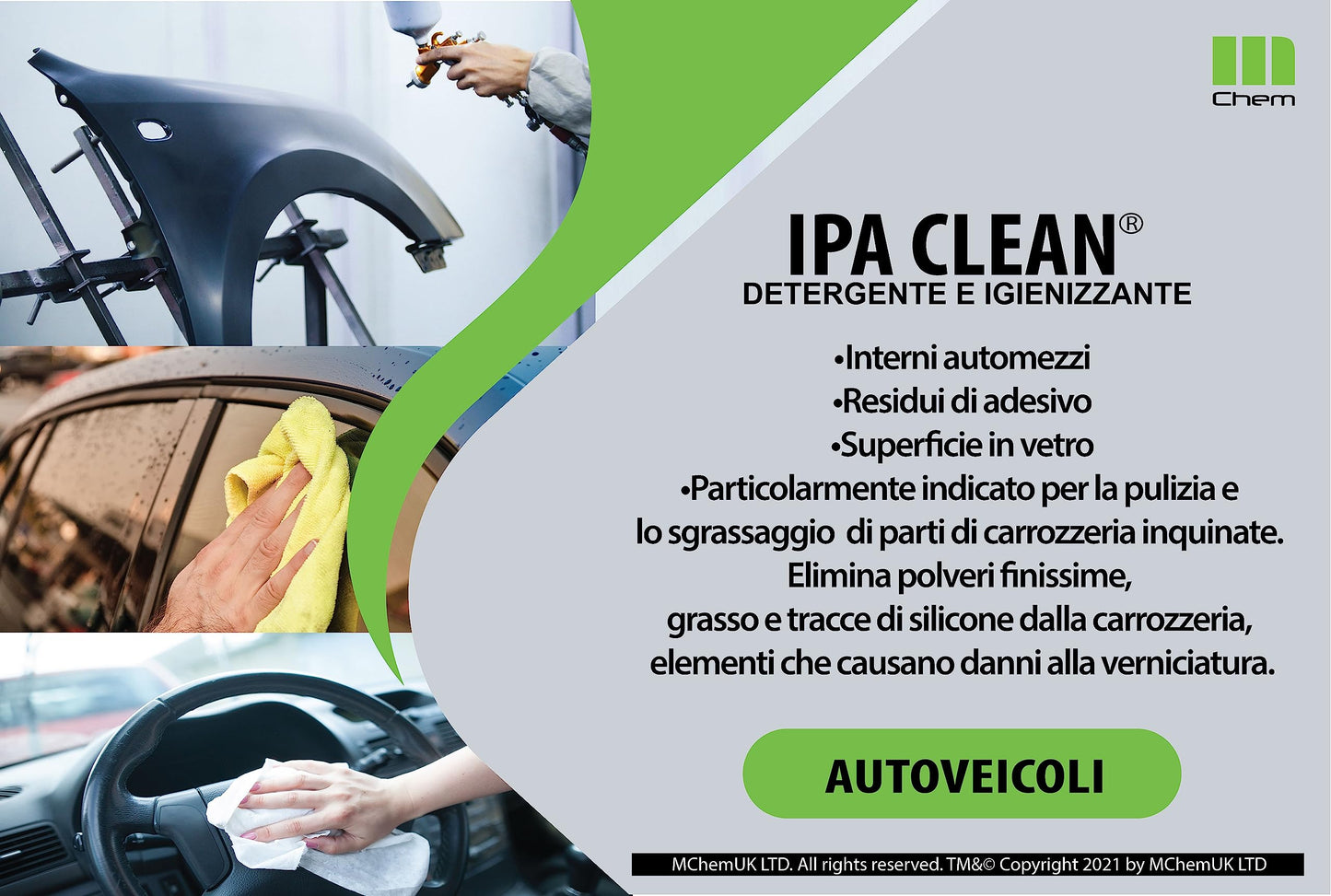 IPA Clean, Isopropanolo, Alcool Isopropilico, Alcool puro al 99,9%, Pulizia Stampanti 3D, Elettronica, Detergente per Vaschette ad Ultrasuoni, Multiuso - tanica da 5 litri